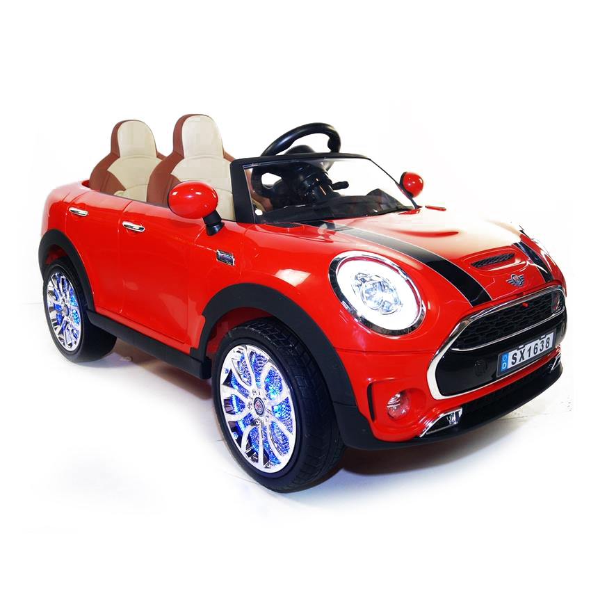 hollicy mini cooper luxury детский электромобиль в