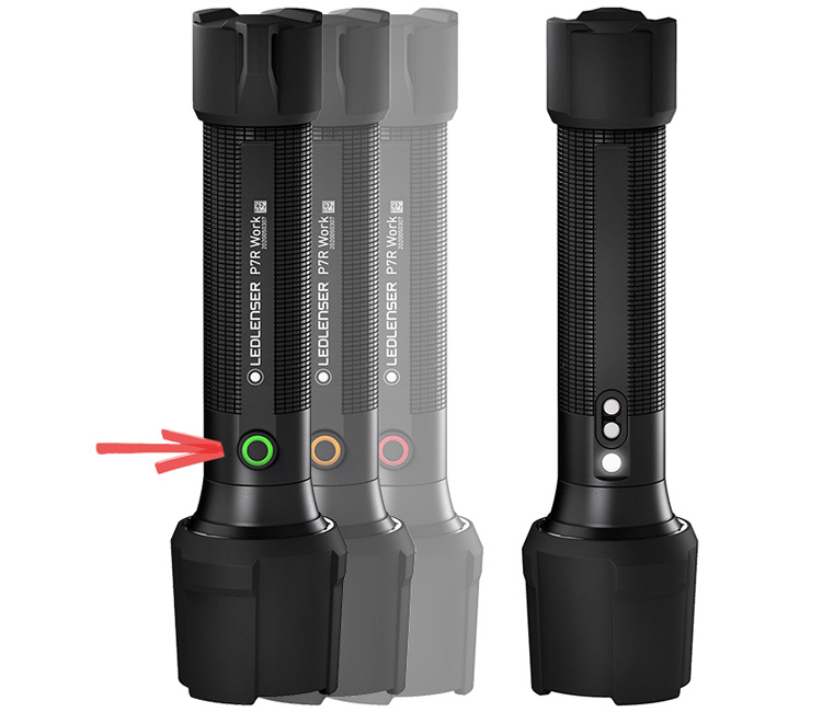 Фонарь LED Lenser P7R Work (502187) – купить в магазине Audio-drive